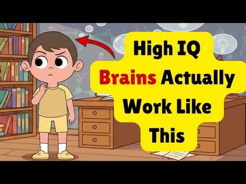 High IQ Brains Actually Work Like This