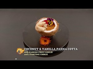 Suu presents Coconut & Vanilla Panna Cotta to the Judges | Masterchef Legends