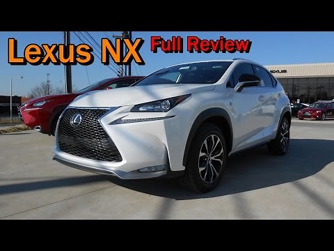 2015 Lexus NX 200t F-Sport & 300h: Full Review