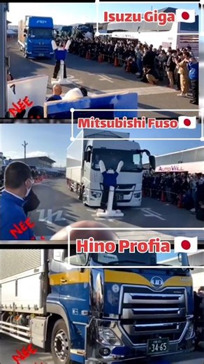 ?Isuzu vs Fuso vs Hino: Who Stops First