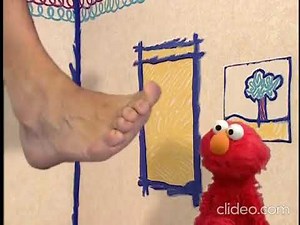 Talking Male Feet Scene From Sesame Street.