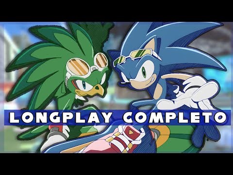 Sonic Riders (GameCube)【Longplay Com Comentários】(BR)