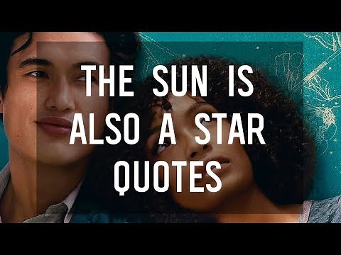The Sun Is Also a Star Quotes by Nicola Yoon