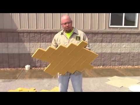 How to Use Concrete stamps - Olde Town Herringbone Decorative Concrete stamp set