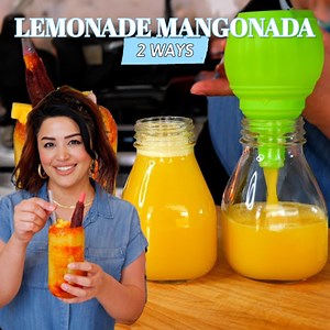 An Easy & Refreshing Mangonada: Mango Lemonade Drink | Views On The Road