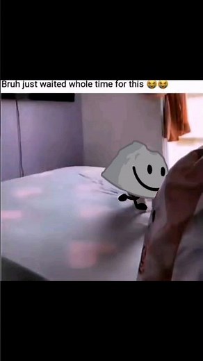 Rocky vomit in bed #bfdi #meme #rocky #cat