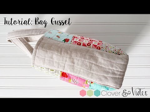 How to Sew a Side Gusset on a Handmade Bag