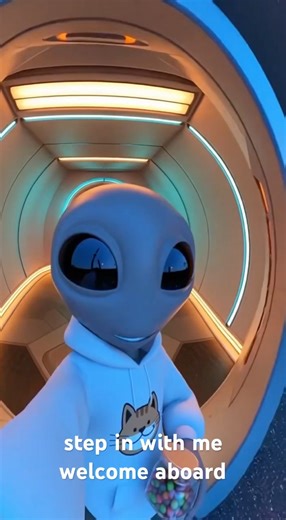 Grey Alien gives tour of UFO! 👽🛸 #Aliens #UFO