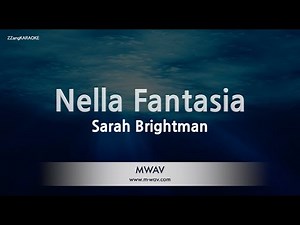 Sarah Brightman - Nella Fantasia (Melody) (Karaoke Version)