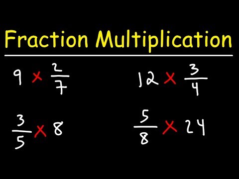 Multiplying Whole Numbers and Fractions