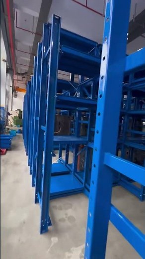 Heavy Duty Drawer Mold Rack System | Save 50% Storage Space #storagesolutions #warehouseracking