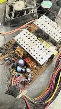 How Much Copper Is in Your Old PSU #scrap #teardown