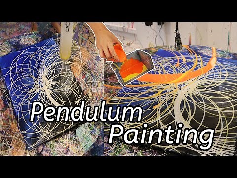 Pendulum Painting in Singapore | Motion Art Space