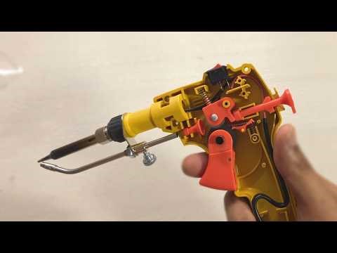 😱 Trigger dabao Soldering khatam! Automatic Soldering Iron Gun Review & Teardown.