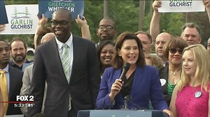Gretchen Whitmer announces Garlin Gilchrist II as running mate