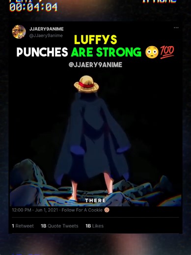 Luffy's Powerful Punches in One Piece