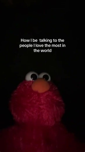 How i be talking to the people amd I love 💓 #elmo #fypppppppppppppppp #viral #fypシ #fypシpシ