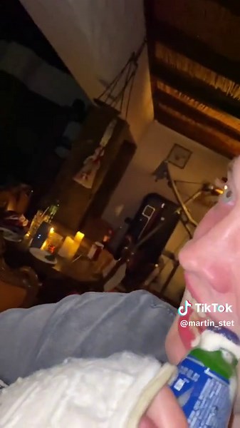 Refreshing Beverage Experiment with Foam Overflow