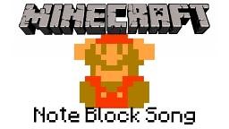 Minecraft Note Block Song: Super Mario Bros: Mario Death Minecraft Map