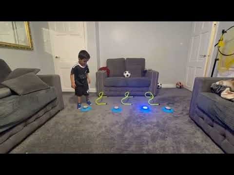 Blazepod Workout #footballtraining #kids