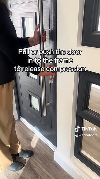 How to Properly Use a Composite Door with Bar Handle