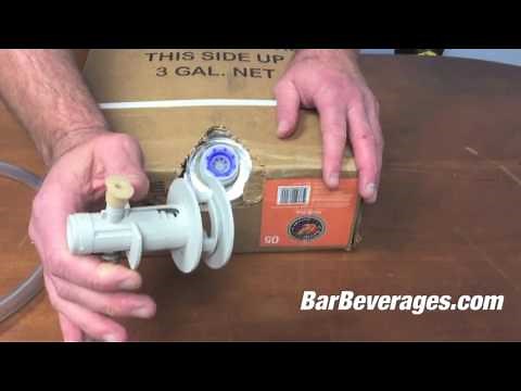 How to use a QCD Connector with a Bag-in-Box Beverage