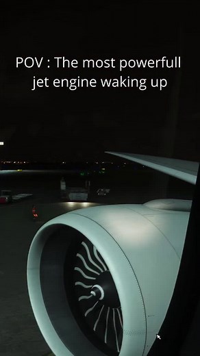 Incredible GE90 Engine Start Sounds on 777-300ER