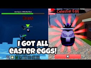 SECRET RIP INDRA EGG BOSS and Getting ALL 24 Easter Egg | Blox Fruits Easter Update (Roblox)