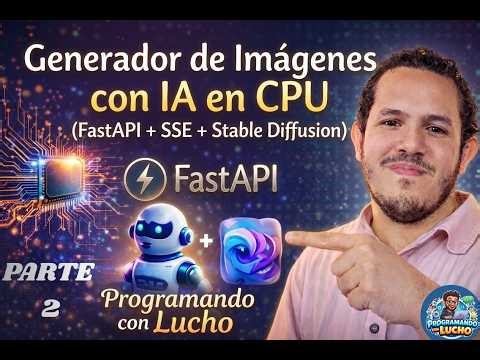 Construye un Generador de Imágenes con IA en CPU (FastAPI + SSE +Stable Diffusionl) PARTE 2
