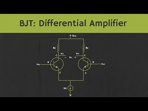 BJT: Differential Amplifier Explained Video Lecture | Crash Course (English) for Electrical Engineering - GATE