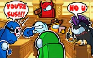 【H2O Delirious】Among Us-动画合集！