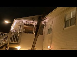 Christmas 2025 | Installing the Icicles, Day 2; Part 2