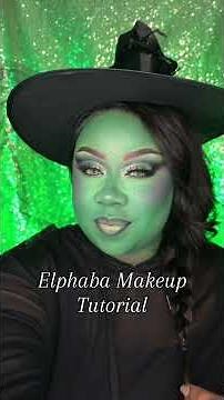 Turning Myself into Elphaba 🪄Wicked Halloween Makeup Tutorial