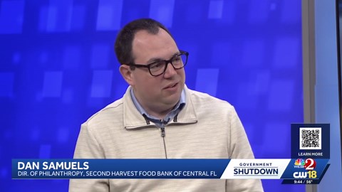 SNAP program expiration impact on Central FL's largest food bank and beneficiaries