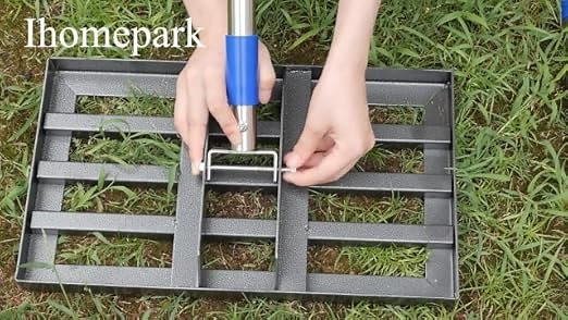Adjustable Long Handle Lawn Leveling Rake - Installation