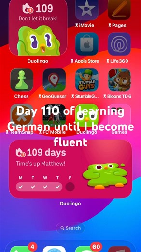 Day 110 of learning German until I become fluent