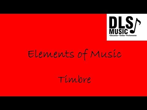Timbre - Elements of music explained