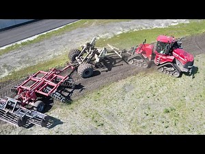 25 METERS LONG Decompaction in FRANCE !! 2021 Sand work with NEW Quadtrac 540 CVX