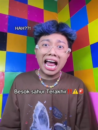 Seriusan besok sahur terakhir?😭💔 #rasyajudge #pov #relate #funny #comedy #fypシ #shorts