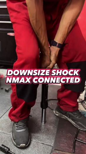Cara Downsize Shockbreaker Nmax New Connected yang Aman