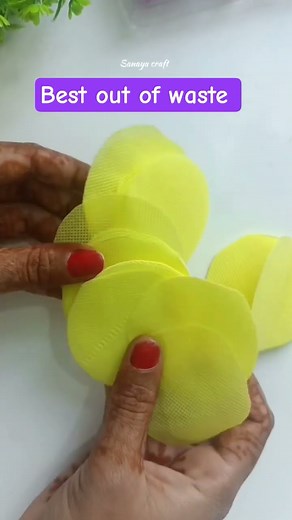 Beautiful Yellow Rose Craft ✨/ Easy Yellow Rose Tutorial #shorts #craft #rose