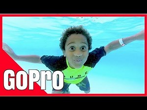 Underwater GoPro Swimming - Family Vlog