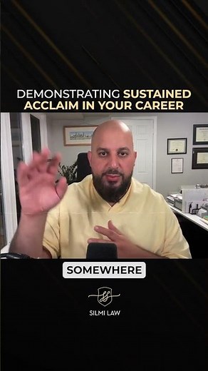 Sustained National Acclaim—What Does It Mean for Your EB1A?