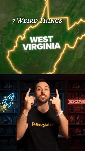 jakexplains on Instagram: "West Virginia is way weirder than you think. From a glowing 12-foot Mothman… to a town where WiFi is illegal… to a forest-surrounded lighthouse that makes no sense… these are 7 bizarre things that actually exist in West Virginia. You’ll see: • A real “Taj Mahal of West Virginia” • A physics-breaking Mystery Hole • A 2-pound hot dog buried in toppings • A legal roadkill cookout • And yes… the world’s largest teapot If you like “Weird Things” videos, follow along for mor