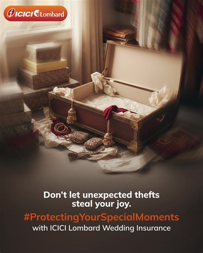 1M views · 3.9K reactions | Every detail planned. Every dream coming true. But life doesn’t always follow the script. From sudden weather changes to unforeseen events — ICICI Lombard Wedding Insurance ensures that your celebration stays protected, no matter what. Because your special day deserves a happy ending. #ICICILombard #WeddingInsurance #SecureYourWedding #WeddingProtection #WeddingPlanning | ICICI Lombard | Facebook