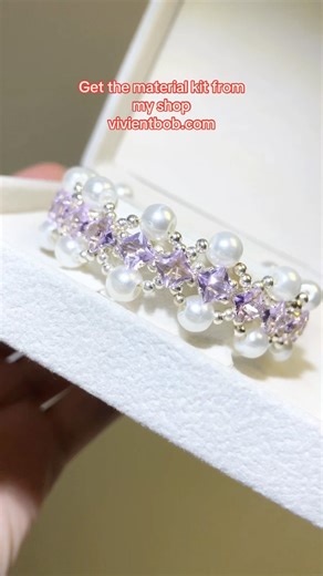 Get the material kit from my shop #stonebeads #jewelrydesign #diybracelet #jewelrymaking #jewelry