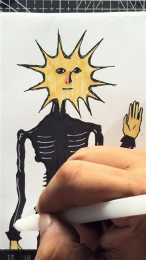 Creepy Stickman Drawing Inspired by Jeppy Jothers