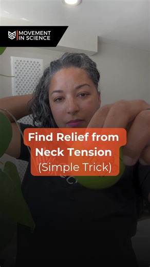 Neck pain got you feeling stiff and stressed? Here's a simple solution that might help using a soft yoga tune-up ball. Target those tight spots and release tension in your neck. Watch and learn how to find relief! Want more personalized guidance on managing pain? Book a consultation with us today! ➡️ Send us a DM! #neckpainrelief #yogatuneup #selfcare #movementinscience #alexandriava | Movement in Science | Facebook