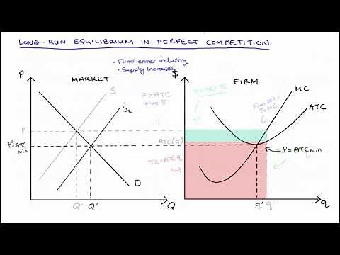 Long Run Equilibrium in Perfect Competition (with Adjustment)