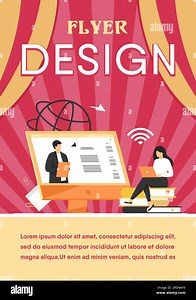 Female student listening webinar online Stock Vector Image & Art - Alamy